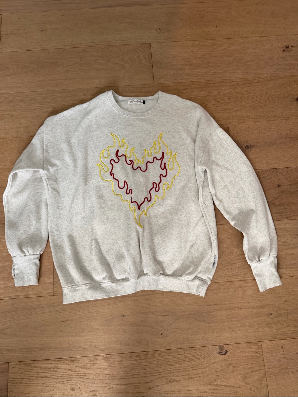 The Laundry Room Flame Heart Crewneck Sweatshirt